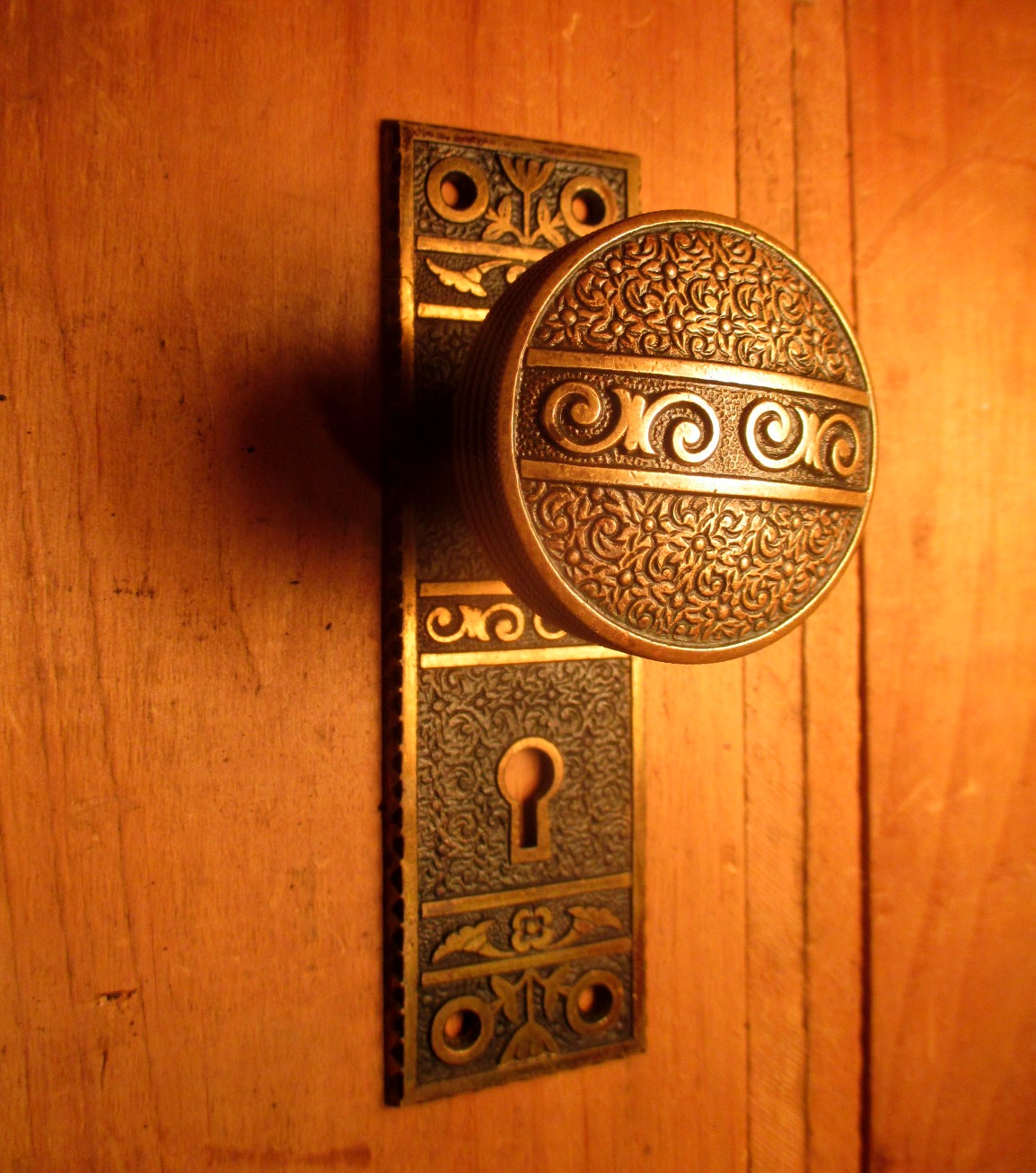 door plate for door knob