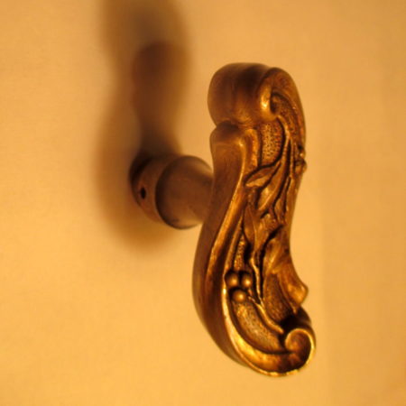 French Brass Door Handle Hardware